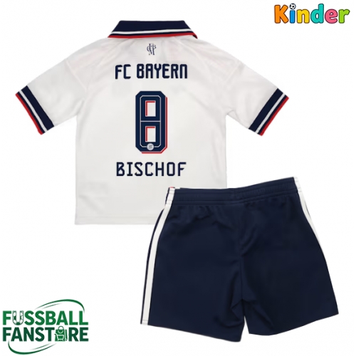 Bayern Munich Tom Bischof #8 Replik Auswärtstrikot Kinder 2026-27 Kurzarm (+ Kurze Hosen)